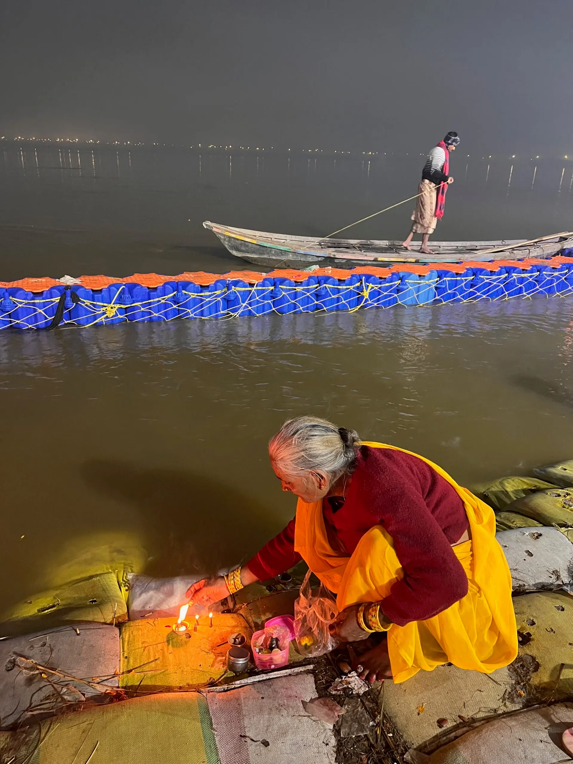 Landschap en sfeer in India