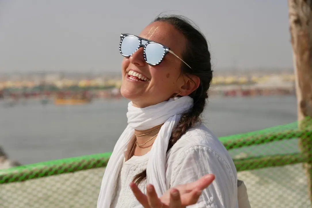 Beeld uit India tijdens het retreat