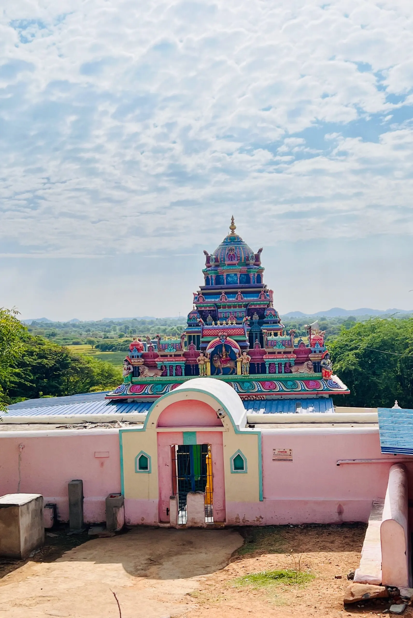 Tempel of spirituele plek in India