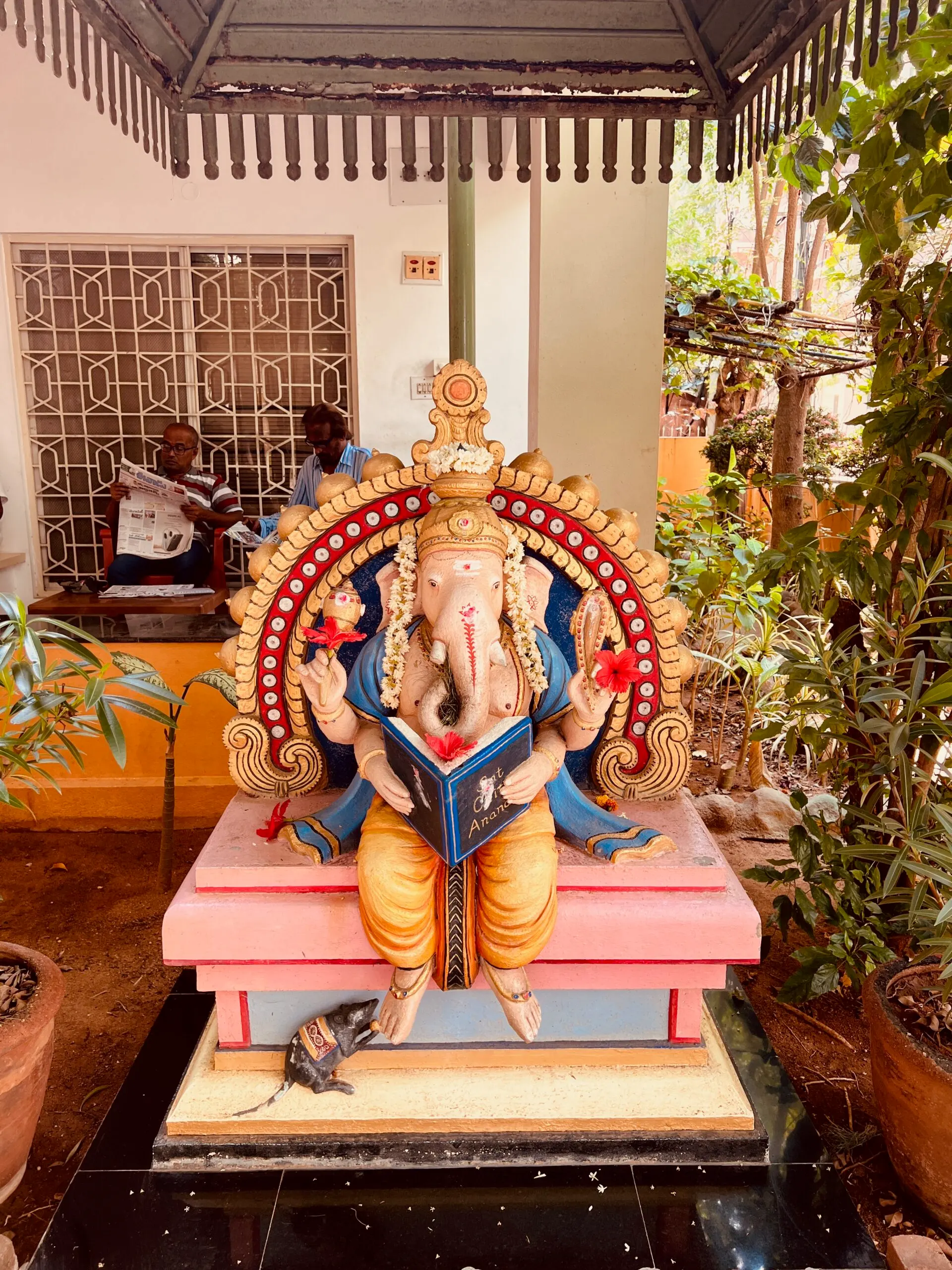 Indruk van India tijdens het retreat